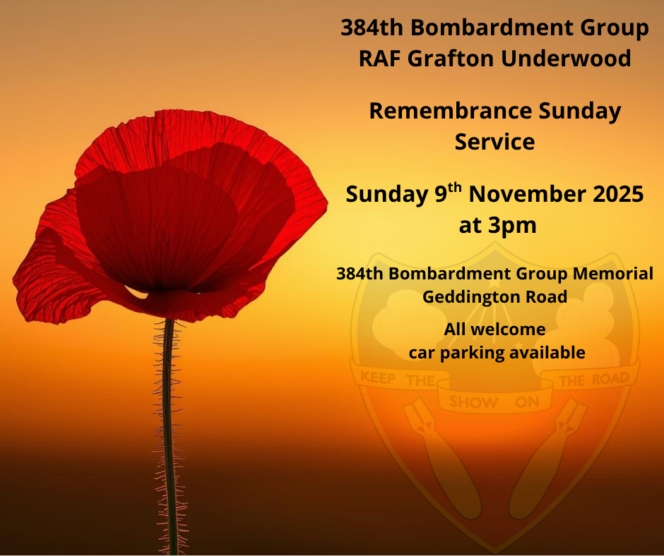 Remembrance Sunday - 384th Bomb Group Memorial